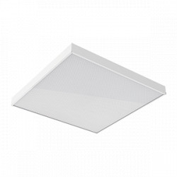 Светодиодный светильник VARTON A070 2.0 офисный встраиваемый/накладной 45 W 5000 K 595х595х50 мм IP40 с рассеивателем призма с микроволновым датчиком движения