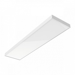 Светодиодный светильник VARTON A350 2.0 офисный встраиваемый/накладной 45 W 3000 K 1195х295х50 мм IP40 с рассеивателем опал с микроволновым датчиком движения