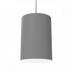 Светодиодный светильник VARTON DL-Roll подвесной 15 W 3000 К 120х170 мм RAL7045 серый муар с рассеивателем опал DALI