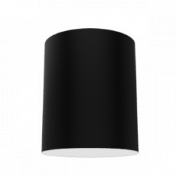 Светодиодный светильник VARTON DL-Roll накладной 18 W 3000 К 140х170 мм RAL9005 черный муар с рассеивателем опал