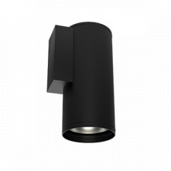 Светодиодный светильник VARTON архитектурный Gutta Single 1x15W 4000 К IP67 18 градусов RAL9005 черный