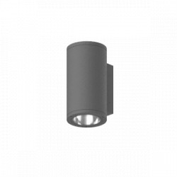 Светодиодный светильник VARTON архитектурный Gutta Single 1x15 W 5000 K IP67 18 градусов RAL7045 серый