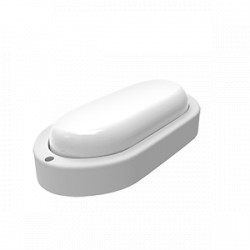 Светильник ЖКХ Gauss Elementary овал 15W 1200lm 6500K 160-260V IP65 200*98*46мм белый LED 1/40