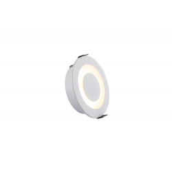 DK2500-WH Встраиваемый светильник, IP 20, 5 Вт, LED 3000, белый, алюминий