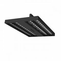 Светодиодный светильник VARTON TT-Crisp Double 295х200х90 мм 57 W 4000 К RAL9005 черный муар DALI