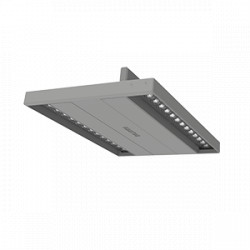 Светодиодный светильник VARTON TT-Crisp 90 295х200х90 мм 46 W 3000 К RAL7045 серый муар