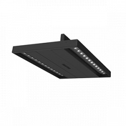 Светодиодный светильник VARTON TT-Crisp 90 295х200х90 мм 46 W 3000 K RAL9005 черный муар