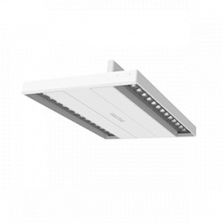 Светодиодный светильник VARTON TT-Crisp 90 295х200х90 мм 46 W 3000 К RAL9003 белый муар DALI