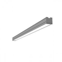 Светодиодный светильник VARTON Mercury Pro накладной 28 W 4000 К 2002х65х65 мм IP54 RAL7045 серый муар с рассеивателем опал аварийный автономный постоянного действия
